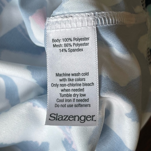 NWT Slazenger Women's Fragment Back Slit Sleeveless Golf Polo in Medium - Picture 10 of 10